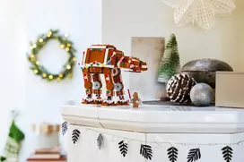 lego figureles - Lego Star Wars Gingerbread AT-AT 40806 - 2 nuotrauka