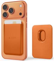 Tech-Protect MagWallet MagSafe Magnetic Wallet for Phone Orange