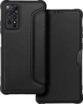 Oem RAZOR Book dėklas Xiaomi Redmi Note 11 Pro / 11 Pro 5G Juodas (Black)