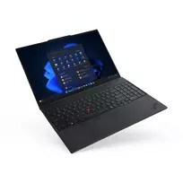 thinkpad lenovo e16 - Lenovo ThinkPad E16 Gen 3, Ryzen 7 250, 32 GB, 1 TB, 16", WUXGA, Juodas (Black) - 4 nuotrauka