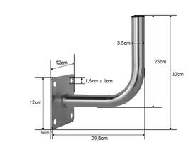 anten tvirtinimo - Antenos tvirtinimas Blow 76-909, 270 mm x 200 mm, 0.0001 V - 2 nuotrauka