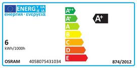 osram led e27 - Osram LED Star Classic P40 E27 5.5W 470 lm 2700K - 2 nuotrauka