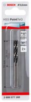 graztas 0.2 mm - Metalo grąžtas Bosch Pointteq, 3,5x70 mm, 2 vnt - 5 nuotrauka