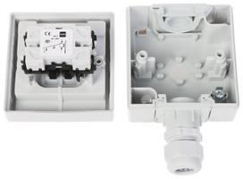 aquant ip65 - Jungiklis Elektro-Plast Aquant 1201-65, baltas/pilkas - 5 nuotrauka