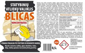 blicas valiklis - ASEPAS BLICAS Statybinių atliekų valiklis, 0,5 l - 2 nuotrauka