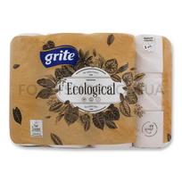 grite tualetinis popierius - Tualetinis popierius Grite Ecological Toilet Paper 24pcs - 3 nuotrauka