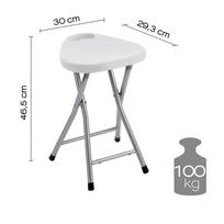 kede - Vonios kėdė Gedy CO75 02, balta (White) - 2 nuotrauka