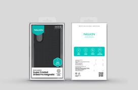samsung galaxy a56 5g - Nillkin Super Frosted PRO Magnetic Back Cover for Samsung Galaxy A56 5G Juodas (Black) - 2 nuotrauka