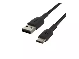 usb c to a cable usb 3 3m - Belkin CAB002BT3MBK USB A į USB C 3m Juodas (Black) - 5 nuotrauka