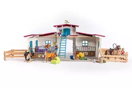 zirgu figureles - Rinkinys Schleich Horse Club Lakeside Riding Center 42567 - 3 nuotrauka