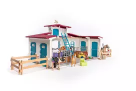 zirgu figureles - Rinkinys Schleich Horse Club Lakeside Riding Center 42567 - 4 nuotrauka