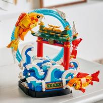 bigbox lego - LEGO Chinese Festivals Gerovę simbolizuojantis šokantis karpis 80120 - 3 nuotrauka