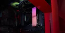 32gb ddr4 - Kingston Fury Beast RGB Juodas (Black) 32GB DDR4 3200MHz CL16 DIMM Kit - 2 nuotrauka