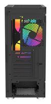 korpusas montech - Montech X2 PLUS (B) Juodas (Black) - 4 nuotrauka