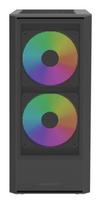 korpusas montech - Montech X2 PLUS (B) Juodas (Black) - 6 nuotrauka