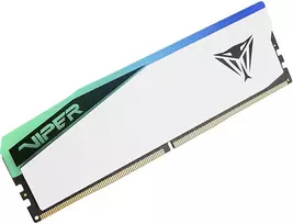 patriot viper elite 5 - DDR5 Viper Elite 5 RGB 16GB/5600(1x16) CL38 balta - 2 nuotrauka