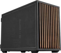 lian li case - Lian Li DAN Cases B4 Wood Edition Juodas (Black) - 1 nuotrauka
