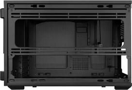 lian li case - Lian Li DAN Cases B4 Wood Edition Juodas (Black) - 4 nuotrauka