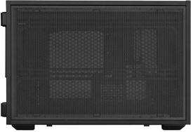 lian li case - Lian Li DAN Cases B4 Wood Edition Juodas (Black) - 6 nuotrauka