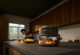 karsto oro gruzdintuves 4.5l - Mova AF20 Pro Juodas (Black) - 3 nuotrauka
