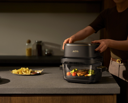 karsto oro gruzdintuves 4.5l - Mova AF20 Pro Juodas (Black) - 4 nuotrauka