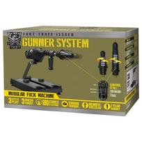 Doc Johnson Fort Troff Gunner System 3-in-1 Modular Intimate Machine Set Juodas (Black)