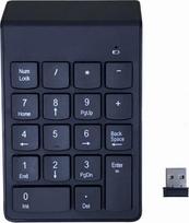 usb klaviatura - Gembird KPD-W-02 Belaidė skaičių klaviatūra, Juoda (Black) - 4 nuotrauka