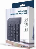 usb klaviatura - Gembird KPD-W-02 Belaidė skaičių klaviatūra, Juoda (Black) - 5 nuotrauka