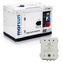 DEYE MARSUN 10 kW, 3 fazių, su AVR, ATS
