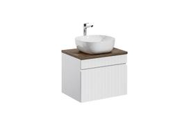 vonios spintele comad - Vonios spintelė COMAD ICONIC WHITE 82-60-D-1S, balta - 3 nuotrauka