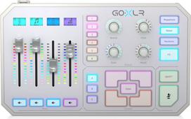 audio mixer - TC Helicon GO XLR-WH USB garso maišytuvas ir sąsaja, balta - 1 nuotrauka