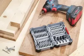 impact antgaliai - Bit set 8 piece L=50mm, Impact Control 2608522326 | 3165140851169 - 5 nuotrauka