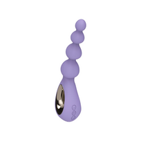 vibratoriai moterims - LELO Soraya Beads - analiniai karoliukai (Violetinė) - 2 nuotrauka