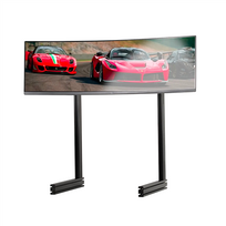 vertikalus monitoriaus laikiklis - Next Level Racing Floor stand | ELITE Free Standing Single Monitor Stand | Vertical adjustment | 65 " | Black | NLR-E035 - 2 nuotrauka