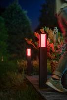 philips hue - Philips Hue Impress stulpinis lauko šviestuvas (Baltas ir spalvotas) - 3 nuotrauka