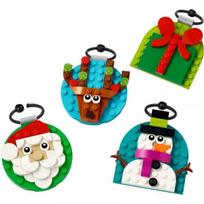 lego icons - LEGO Iconic Kalėdų dekoracijų rinkinys 40744 - 4 nuotrauka