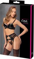 metaliniai ziedai - Cottelli lingerie Bra Set 85B/L Seksuali liemenėlė - 2 nuotrauka