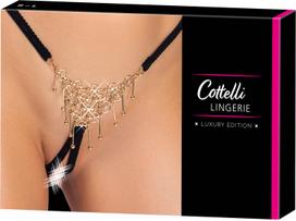 stringai moterims - Cottelli lingerie String Decoration S-L kelnaitės, stringai - 2 nuotrauka
