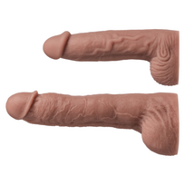 falo imitatoriai - Falo imitatorius Lovense Small Dildo, smėlio spalvos (Beige) - 4 nuotrauka