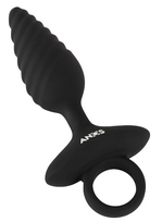 butt plug - Anos Flexible Plug Twisted Analinis kaištis - 2 nuotrauka