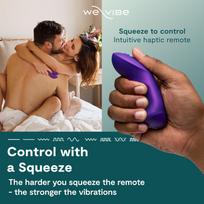 vibratorius - We-Vibe Chorus Pro porų vibratorius, juodas (Black) - 4 nuotrauka