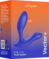 vibro - We-Vibe Vector+ Royal Blue Vibruojantis analinis dildo - 6 nuotrauka