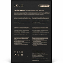 lelo enigma - LELO Enigma Wave Klitorinis stimuliatorius Juodas (Black) - 2 nuotrauka