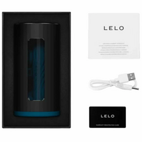 leles - Masturbatorius LELO F1S V3 Mėlyna (Teal) - 4 nuotrauka
