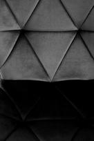 4 kedes komplektas - Valgomojo kėdė K453, matinė, juoda, 48 cm x 53 cm x 86 cm - 3 nuotrauka