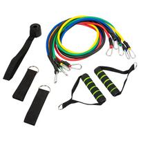 rinkinys - Pasipriešinimo gumų rinkinys Pure2Improve Exercise Tube Set, 1200 mm x 8 mm x 5 mm, 13 vnt. - 6 nuotrauka