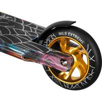 paspirtukas pro - Triukinis paspirtukas Spider Nils Extreme HS221, Juodas (Black) - 3 nuotrauka