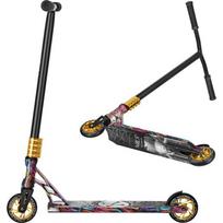 paspirtukas pro - Triukinis paspirtukas Spider Nils Extreme HS221, Juodas (Black) - 8 nuotrauka