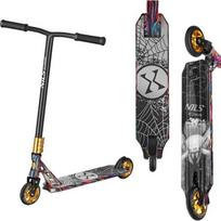 paspirtukas pro - Triukinis paspirtukas Spider Nils Extreme HS221, Juodas (Black) - 10 nuotrauka