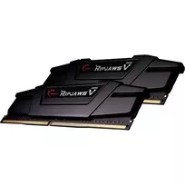g.skill ripjaws v 32gb - G.SKILL RipjawsV DDR4 64GB 2x32GB 2666Mhz DIMM CL19 1.2V - 2 nuotrauka